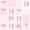 Pink White H, variant on meiyoeat Ribbon Bow Letter Print Zipper Twin Comforter Sets with Fitted Sheet and 2 Pillowcases For Girls,Pink Plaid Bowknot Alphabet A Zipper Bedding Set For Kids,Pink Reversible,4 Pieces