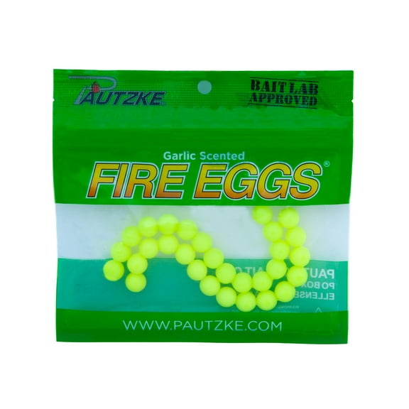 Pautzke FEGG/CHRT Fire Eggs Chartreuse 30 Count