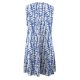thumbnail image 5 of ICHUANYI ClearanceFashion Women Casual Sexy Round Neck Printing Dresses Summer Sleeveless Pullover Dress(Blue, XL) ICHUANYI WER20232080504437, 5 of 5