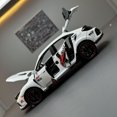 thumbnail image 5 of 1 32 Honda Civic Type-R Super Modified Sport Car Alloy Metal Diecast Model Car Computer Desktop Ornaments Toys for Children black, 5 of 5