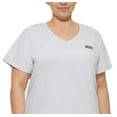 thumbnail image 2 of DKNY Women's Logo Tee Blue Size 3X, 2 of 3