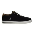 thumbnail image 2 of Sail Men'S Canvas Sneakers Featuring Lace Up Vamp, Black, 8.5, 2 of 5