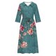thumbnail image 2 of Vestido de Verano para Mujeres Impreso Cuello de Vuelta de Manga de Tres Cuartos, Estilo de Ocio de Moda para Ocasional, Fiesta Y Vacaciones, 2 of 5