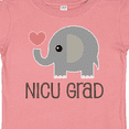 thumbnail image 4 of Inktastic Nicu Graduate Baby Elephant Boys or Girls Baby T-Shirt, 4 of 5