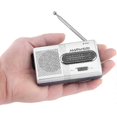 thumbnail image 3 of Portable Radio - Battery Operated FM Radio with Built-in Speaker, 3 of 4