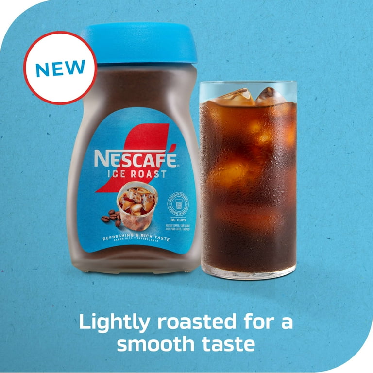 NESCAFÉ Ice Roast, Instant Iced Coffee, 6 oz