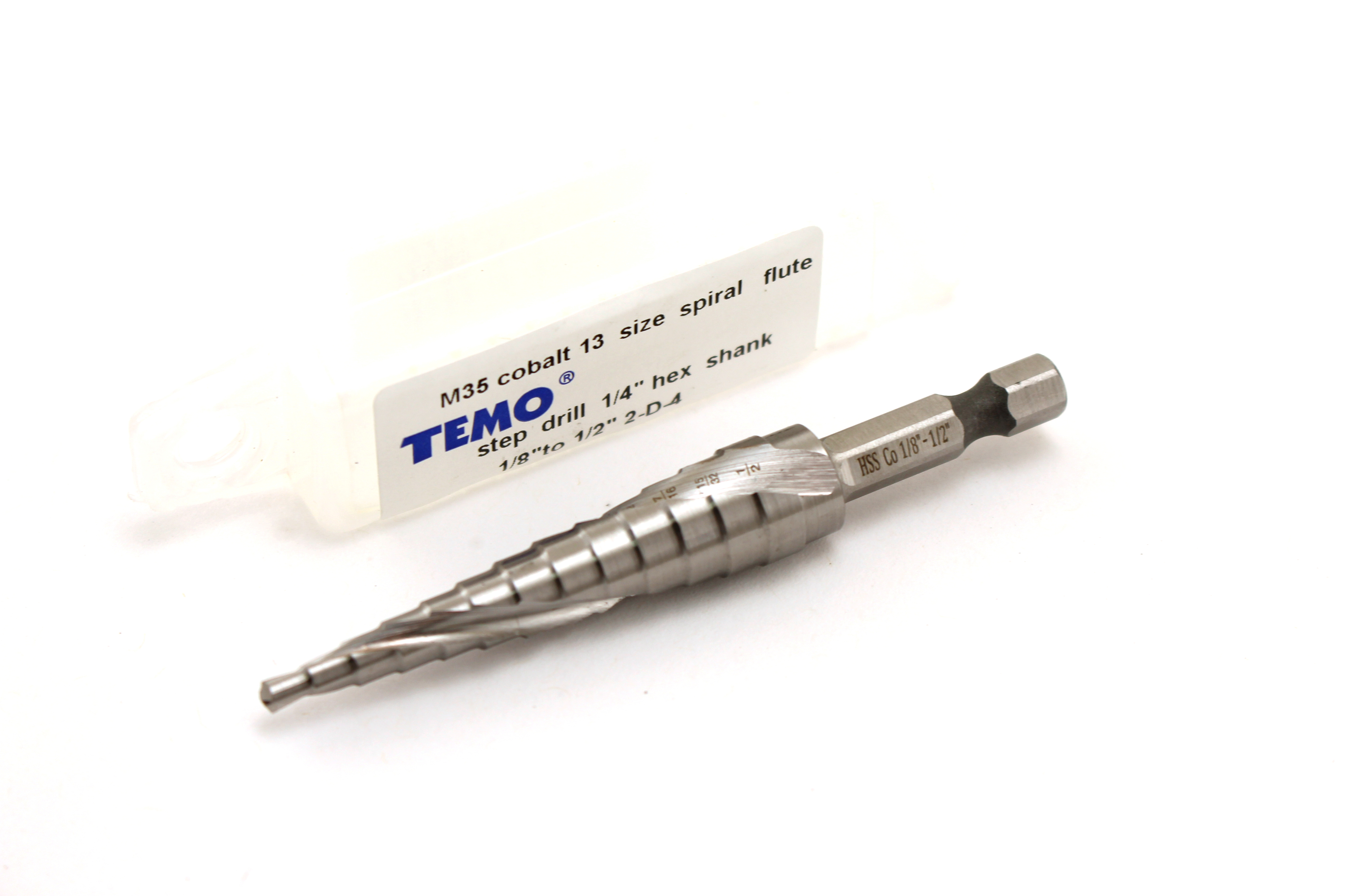 TMAX 13/16 Inch (20.6mm) M2 Annular Cutter - Weldon Shank, Bright Finish
