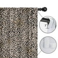 thumbnail image 4 of Blackout Kids Curtains,Black and Tan Leopard Print Childrens Insulated Curtains Set Of 2,Bedroom Essentials,Toddler Room Decor 52"x63", 4 of 5
