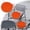 AA, variant on TYShandao Round Outdoor Waterproof Chair Cushion