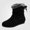 Black, variant on WAVSUF Women's Suede Snow Boots Round Toe Wide Width Fleece Warm Winter Soft Sole Flat Boots Black 6