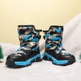 thumbnail image 6 of Boys Girls Kids Snow Boots Waterproof Mid Calf Velcro Non-Slip Outdoor Winter Shoes for Children, 6 of 6