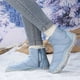 thumbnail image 5 of Minimalistas Descalzas Botas Nieve Invierno Cierre para Senderismo Escalada, 5 of 9