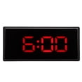 thumbnail image 1 of LED Digital Clock, Two Display Mode Mirrored Digital Alarm Clock Clear Display Multifunction Smart Light Sensing  For Travel For Home Red, 1 of 8