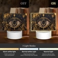 thumbnail image 3 of Hirioo Mystical Golden Eye for Rectangular Acrylic with Night Light Best Gifts for Lover Girl Mom, Valentine's Day Anniversary Birthday Wedding Present, 3 of 9