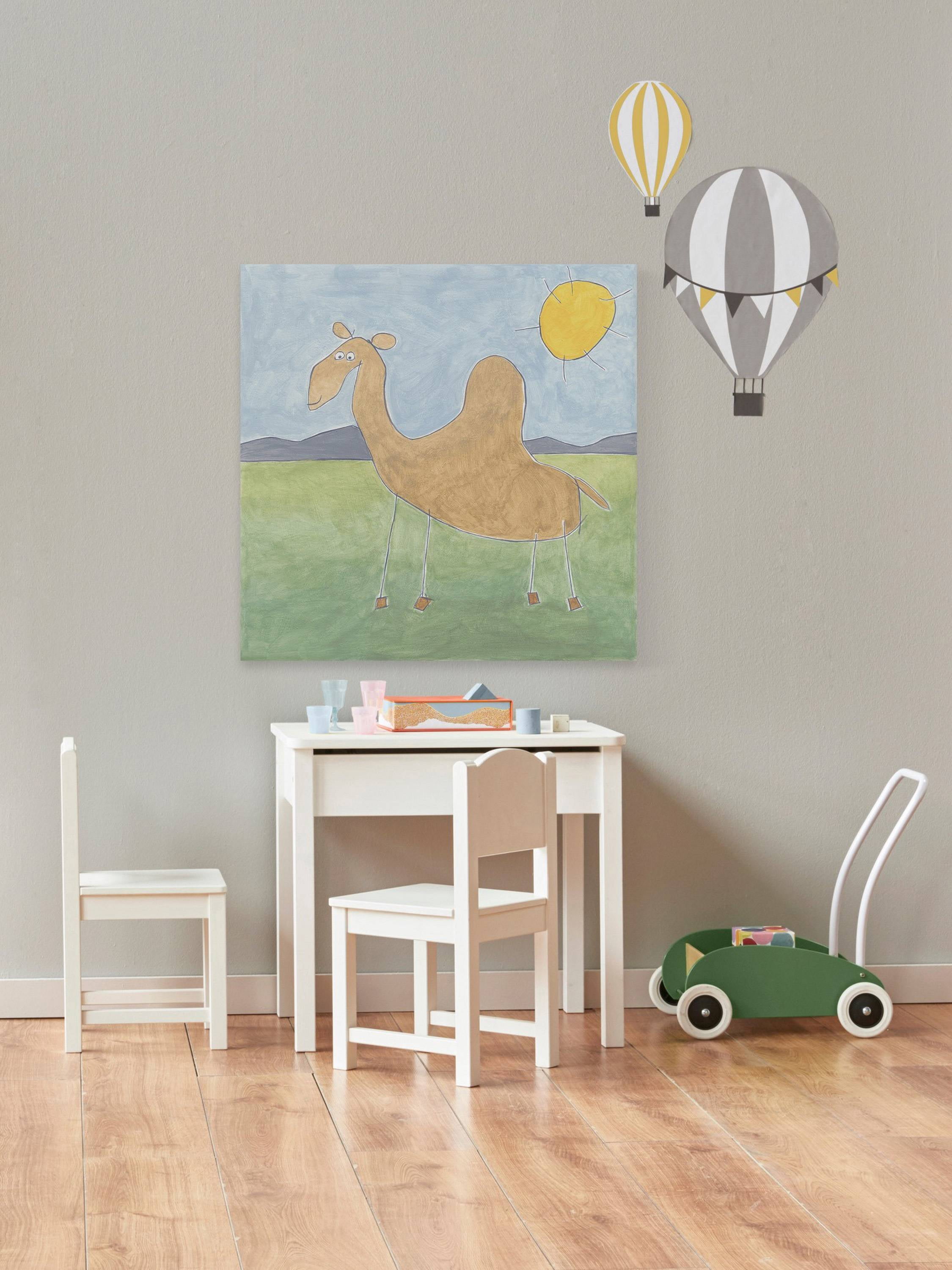 Marmont Hill Quinn���s Camel Canvas Wall Art