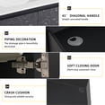 thumbnail image 5 of Wall-Mounted - Well-Done Workmanship Sink - Bathroom Aesthetics - Beautifully Crafted Vanity, 5 of 7