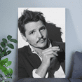 thumbnail image 2 of Pedro Pascal Poster Art Wallpaper Daddy Is A State Of Mind Retro Style - Size 24''x36'' - Postora, 2 of 5