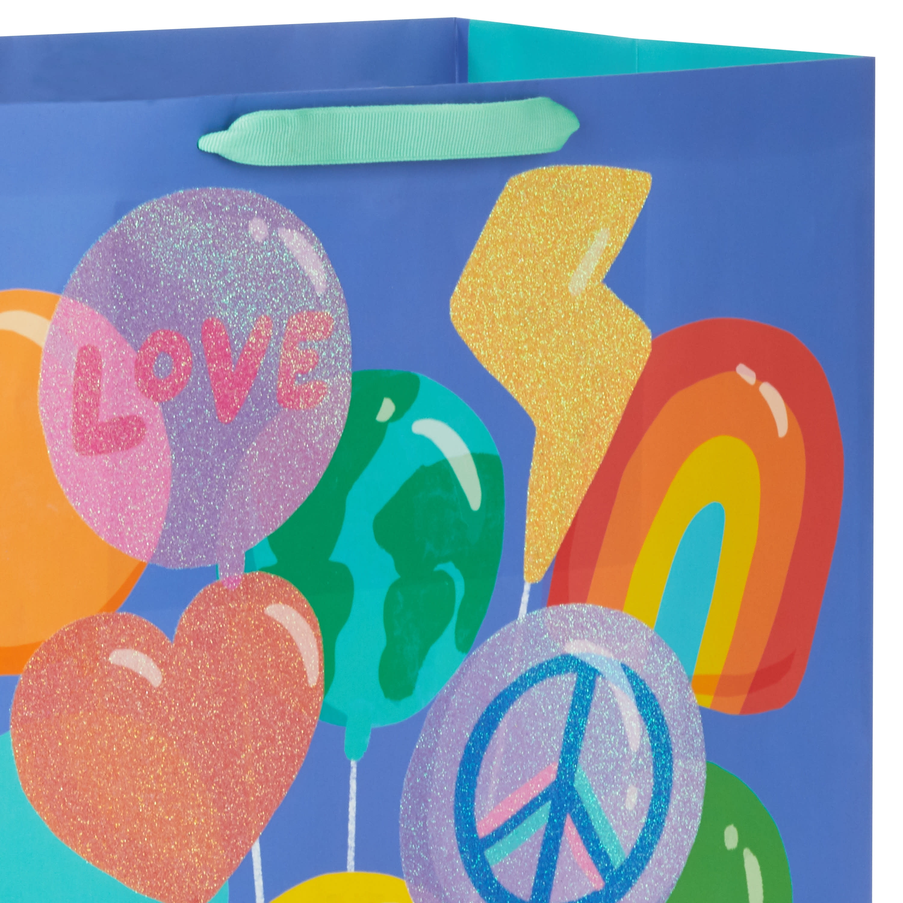 Hallmark Extra-Deep Gift Bag (Balloon Bouquet on Purple)