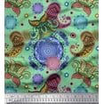 thumbnail image 1 of Soimoi Poly Georgette Fabric Mandala & Paisley Ethnic Decor Fabric Printed Yard 52 Inch Wide, 1 of 3