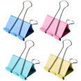 thumbnail image 1 of 20 Pcs Colorful Extra Large Binder Clips For Office(random Color), 1 of 3