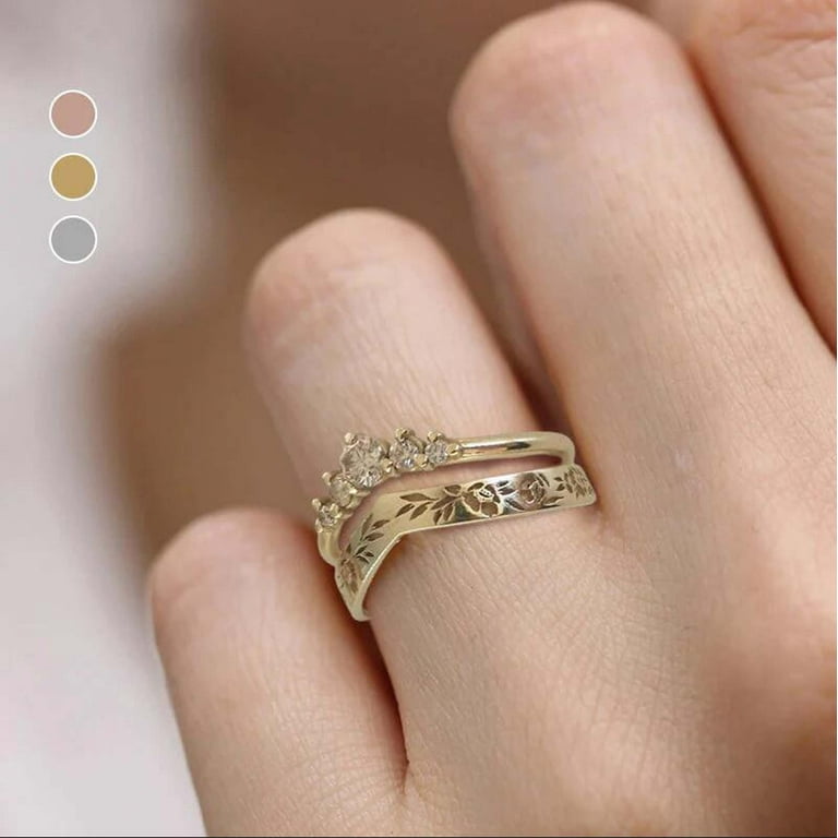Simple elegant wedding rings online