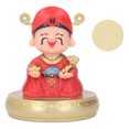 thumbnail image 2 of Estatua de Cai Shen figura del dios de la riqueza aspecto realista con energía solar para oficina ANGGREK Otros, 2 of 8