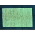 thumbnail image 1 of Ahgly Company Indoor Rectangle Oriental Turquoise Blue Modern Area Rugs, 2' x 5', 1 of 4