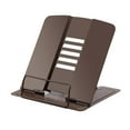 thumbnail image 1 of Support de Livres en Métal Portable Support de Livres Réglable 5 Angles Support de Livres Porte-Documents Bibliothèque Accessoires de Lecture Outil pour Musique Livre Document Manuel Cuisine Livre de Cuisine Recette Tablette, 1 of 7