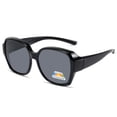 thumbnail image 1 of Sunglasses Outside Glasses Suncovers Polarized Black black, 1 of 5