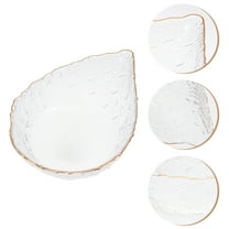 LOLIPPYY 1Pcs Glass Kitchen Bowls Assorted Color Serving Bowl for Food Shop Use