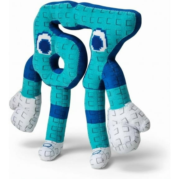 Brainrot 67 Blue Plush, Italian Brainrot Sixty Seven,10 inch Blue Style Stuffed Animals Toys, for Fans, Soft, Collectible Game Plush, for Birthday Christmas New Year Gift