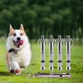 thumbnail image 5 of Silbato para perros 1/2 Uds para dejar de ladrar, silbato para perros con tono de sonido ajustable con llavero, recuerdo profesional para cachorros y gatos, 5 of 5
