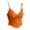 Orange, variant on LYEAA Womens Corset Top Bustier with Straps Overbust Crosets Lace Sheer Push up Crop Shapewear Going out Party Tank Top