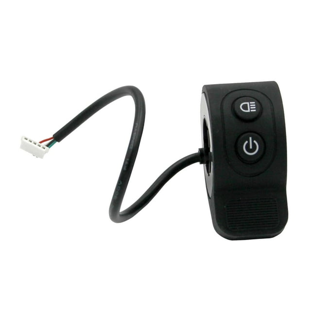 de para patinete eléctrico, interruptor a prueba de agua, de gatillo, antideslizante para equipo de accesorios de bicicleta negro SM SunniMix Acelerador de acelerador