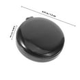 thumbnail image 6 of STOBOK 100Pcs Black Screw Hole Covers Plastic Hinged Caps for Cabinet and Furniture, 6 of 6