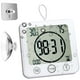 thumbnail image 1 of Reloj de pared impermeable para colgar, temporizador de ducha, alarma de baño, 1 of 7
