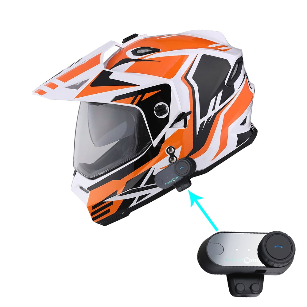 Visor Latch, Black FreedConn Bluetooth Motorcycle Helmets 