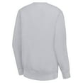 thumbnail image 3 of Women's G-III 4Her by Carl Banks Heather Gray Colorado Avalanche Team Logo Tri-Blend Fleece Pullover Sweatshirt, 3 of 3