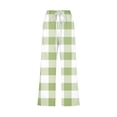 thumbnail image 4 of Wensltd Womens Capris Pants Drawstring Loose Trousers with Pockets, 4 of 5