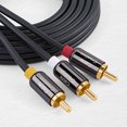 thumbnail image 2 of Cable 3RCA, CableCable largo de 16 pies 3RCA macho a 3RCA macho a 3RCA, 2 of 2