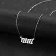 thumbnail image 5 of Fiudx Collar de Oro, Elegante Colgante de Aleación, Joyería Clásica para Parejas, Cadena Ajustable, Regal de Boda para Viajes, Accesorio de Moda para Mujer, Diseño Ligero, Incluye 1 Collar., 5 of 5