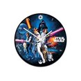 thumbnail image 2 of Star Wars Wall Clock Battery Operated Wood Characters Original Movie 13.5", 2 of 3