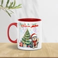 thumbnail image 5 of Merry Christmas and Happy New Year Santa British Shorthair Holiday Xmas Winter 2025 11oz Accent Two-tone Mug Cat Lover Kitten Owner Gifts Coffee Tea Cup - 00024, 5 of 5