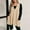Beige, variant on Women's Sweater Vest V Neck Pullover Knitwear Tank Top Trendy Sleeveless Sweater Cropped Plaid Shirt Dress Sweater Vest Dog Sweater Vest Oversized Sweater Vest Dress for Women Women Fashion Sweater