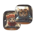 thumbnail image 2 of Bulopur Funny Cat Car Windshield Sun Shade Block UV Rays Vehicle Sun Shade Windshield Keep Your Vehicle Cool Window Sun Blocker for Car Exterior Decorative Accessory for Most Cars, 2 of 6