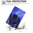 thumbnail image 5 of Fire HD 10 2021/ Fire HD 10 Plus Case, Allytech Slim PU Leather Flip Cover Smart Auto Sleep Wake Multi Angle Stand Shockproof Case for All-new Amazon Fire HD 10 2021/ HD 10 Plus 11th Gen,Tiger, 5 of 8