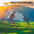 thumbnail image 3 of Gafas de sol de ciclismo ROCKBROS Photochromic UV400 para hombre y mujer, 3 of 9