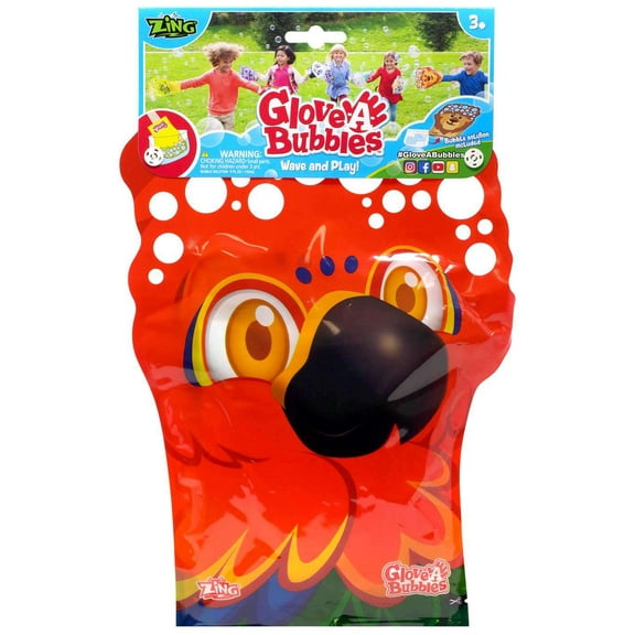 Glove A Bubble Parrot