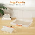 thumbnail image 2 of Lifewit 12 Pack Plastic Paper Storage Boxes, A4/Letter Size, 12 Extra Zipper Bags, Sticker Label, Portable File box with Latching Lid and Handle, Versatile Storage box for Projects, Craft Supplies, 2 of 9