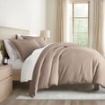 thumbnail image 3 of Comfort Canopy - Ultra Soft & Breathable - Duvet Cover Set with Shams, Full/Queen, Taupe, 3 of 11